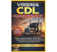 VIRGINIA CDL: COMMERCIAL DRIVER TEST PREP 2026/2027