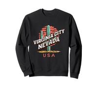 Virginia City Nevada Cactus Deserto Vacanze Souvenir Vintage Felpa