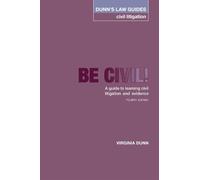 Virginia Dunn Dunn's Law Guides -Civil Litigation 4th Edition (Tascabile)