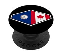 Virginia e Canada Uniti nelle Radici PopSockets PopGrip Adesivo