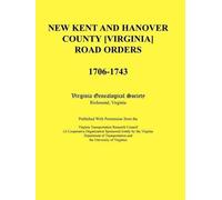 Virginia Genealogical Virgin New Kent and Hanover County [Virginia] (Tascabile)