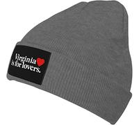 Virginia is for Lovers Knit Cap Winter Warm Soft Unisex Knit Cap Black