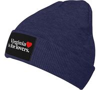 Virginia is for Lovers Knit Cap Winter Warm Soft Unisex Knit Cap Black