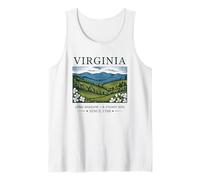 Virginia Long Shadow Terreno costante dal 1788 Canotta