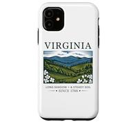 Virginia Long Shadow Terreno costante dal 1788 Custodia per iPhone 11