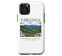 Virginia Long Shadow Terreno costante dal 1788 Custodia per iPhone 11 Pro