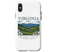 Virginia Long Shadow Terreno costante dal 1788 Custodia per iPhone X/XS