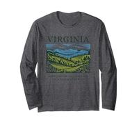 Virginia Long Shadow Terreno costante dal 1788 Maglia a Manica