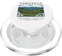 Virginia Long Shadow Terreno costante dal 1788 PopSockets PopGrip per MagSafe
