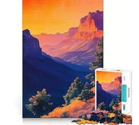 VIRGINIA Puzzle da 1000 pezzi per adolescenti Gioco di potenziamento mentale Montaggio sicuro e stabile Divertimento in famiglia Attività serale (38x26cm)
