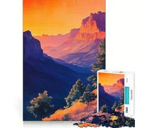 VIRGINIA Puzzle da 1000 pezzi per adulti Gioco di memoria e apprendimento Incastro perfetto Senza spazi vuoti Attività rilassante per la pausa mentale (50x75cm)