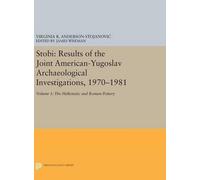 Virginia R. Anderson-Stojanovi Stobi (Copertina rigida) Princeton Legacy Library