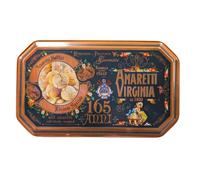Virginia scatola metallo ottagonale 165 Anni con amaretti soffici 350 g.