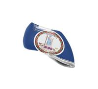 Virginia State Va Flags Blue Golf Driver Head Cover Premium Golf Mallet Putter Cover adatta per la maggior parte delle marche