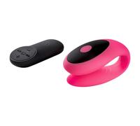 Virgite - Vibratore di Coppia Telecomandato (nero-rosa)