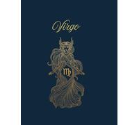 Virgo: A Zodiac Journal and Activity Book for the Wise Maiden: A 120-Page Ruled Notebook with Coloring Page, Constellation Puzzle, and Inspiring Phrase