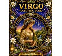 Virgo Coloring Book: 50 Coloring Pages