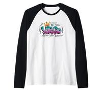 Virgo Crown Cosmic Vibes Energia Maglia con Maniche Raglan