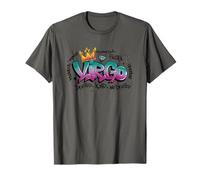 Virgo Crown Cosmic Vibes Energia Maglietta
