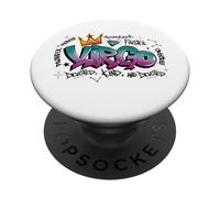 Virgo Crown Cosmic Vibes Energia PopSockets PopGrip Adesivo