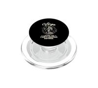 Virgo Loving You From A Judicious Distance Astrology Graphic PopSockets PopGrip per MagSafe