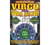 Virgo Word Search: Easy To Read Print With 50+ Puzzles About Virgos, Zodiac, Astrology, And More | 6x9 inch, 110 pages | Gift For Holidays, Vacations, and Spare Time