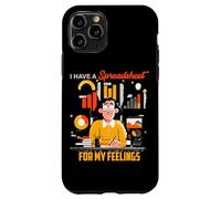 Virgo Zodiac I Have A Spreadsheet For My Feelings Custodia per iPhone 11 Pro