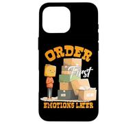 Virgo Zodiac Order First Emotions Later Astrology Custodia per iPhone 16 Pro Max