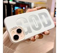 VirgoCCY Custodia per iPhone 15 con scritta in lingua inglese "GOD Has A PLAN for You", carina stampa con lettere, design estetico, custodia semplice, in morbido TPU, sottile, antiurto, per ragazze