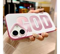 VirgoCCY Custodia per iPhone 17 con scritta in lingua inglese "GOD Has A PLAN for You", carina stampa con lettere, design estetico, custodia semplice, in morbido TPU, sottile, antiurto, per ragazze