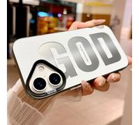 VirgoCCY Custodia per iPhone 17 con scritta in lingua inglese "GOD Has A PLAN for You", carina stampa con lettere, design estetico, custodia semplice, in morbido TPU, sottile, antiurto, per ragazze