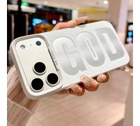 VirgoCCY Custodia per iPhone 17 Pro, con scritta "GOD Has A PLAN for You", carina e alla moda, con stampa di lettere, design estetico, custodia semplice, in morbido TPU, sottile, antiurto, per ragazze