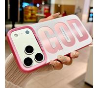 VirgoCCY Custodia per iPhone 17 Pro Max, con scritta "GOD Has A PLAN for You", carina e alla moda, con stampa di lettere, design estetico, custodia semplice, in morbido TPU, sottile, antiurto, per