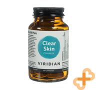 Viridian Clear Skin Complesso 60 Pillole Capelli Pelle Unghie Cibo Integratore