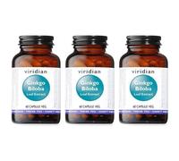 Viridian Ginkgo Biloba Leaf Extr 60Cps 3x60 pz Capsule