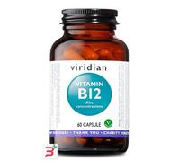 VIRIDIAN VITAMIN B12 HIGH POTENCY 60 CAPSULE VIRIDIAN VITAMINA B12 ALTA CONCENTRAZIONE