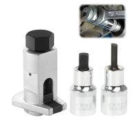 viriech Diffusore cuscinetto ruota, strumento ammortizzatore, inserto universale, attrezzi per cuscinetti della ruota, applicare l'espansione dell'ammortizzatore e riparazione auto manutenzione