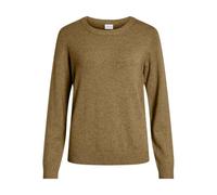Viril O-Neck L/S Knit Top - Noos, Bistre, L