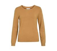 Viril O-Neck L/S Knit Top - Noos, Bistre, M