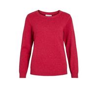 Vila Ril Sweater Rosso L Donna