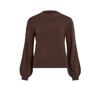 Viril Turtle-Nk Balloon L/S Top - Noos, Chicco di caffè, L
