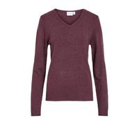 Viril V-Neck L/S Knit Top - Noos, Fig, XL