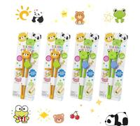 virkwuy 4 Pezzi Bacchette Sushi Bambini, Bacchette Cinesi, Riutilizzabile Chopsticks, Adatto a Bambini, Piccoli e Principianti, con un Design a Prova di Caduta per una Facile Impugnatura