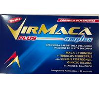 VirMaca Amplex PLUS amplex FORMULA POTENZIATA 32 capsule - EFFICIENZA DELL'UOMO