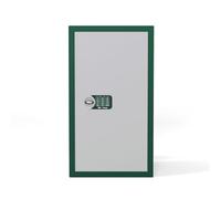 Viro 1.4396 Privacy, Cassaforte da Armadio Verticale, con Scheda Elettronica, in Acciaio, 790x500x440 mm, Grigio