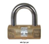 Viro 105.69 Lucchetto Cilindrico KA(Chiavi Uguali fra Loro), Base da 80 Mm, Multicolore