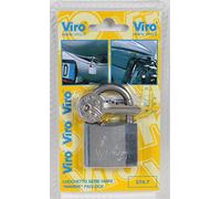 Viro 30057300007000 Lucchetto Inox da 30, Silver
