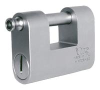 Viro | Euromonolith, Lucchetto Antiscasso, Base da 78 mm, Finitura Anticorrosione, con Cilindro Anti-scasso e Antitrapano