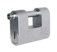 Viro | Euromonolith, Lucchetto Antiscasso, Base da 78 mm, Finitura Anticorrosione, con Cilindro Anti-scasso e Antitrapano