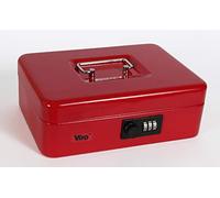 Viro 4262 Cassetta Portavalori a Combinazione Variabile, Rosso, 250 x 180 x 88 mm